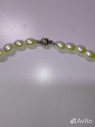 Бусы из жемчуга имитация