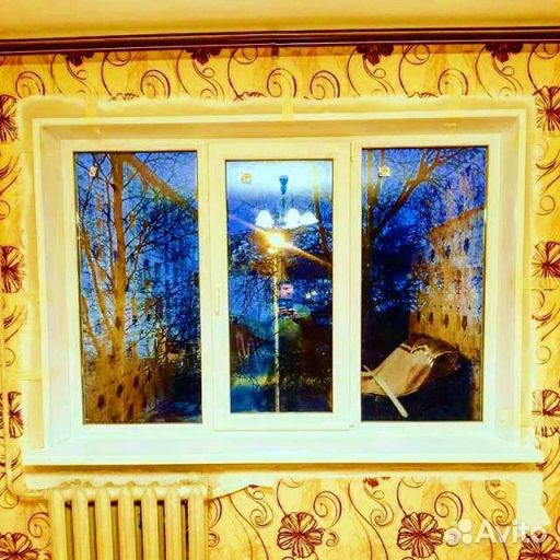 Пластиковое окно новое с установкой