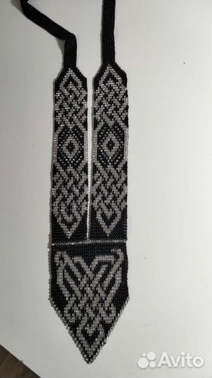 Гердан из бисера