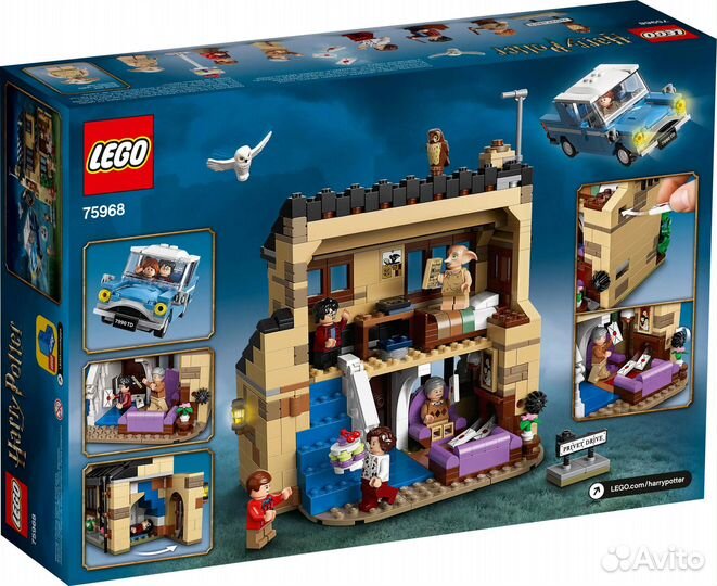 Lego Harry Potter 75968 Тисовая улица, дом 4