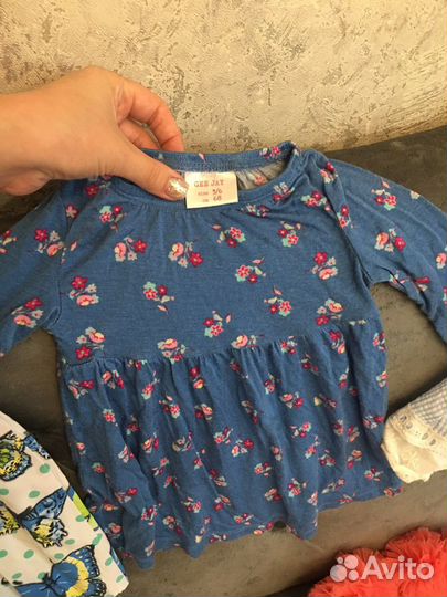 Вещи пакетом для девочки 5-8 месяцев