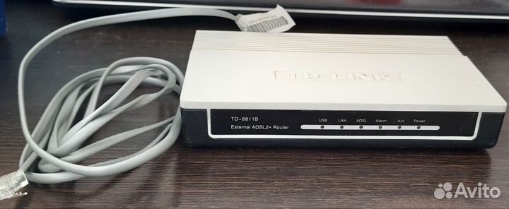 Модем TP-link. External adsl2+ Router. TD-8811B