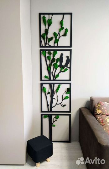 Нежное весеннее панно/ картина/ озеленение