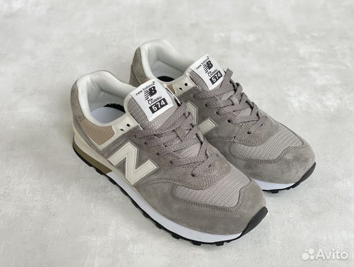 Кроссовки New Balance 574 Gray white