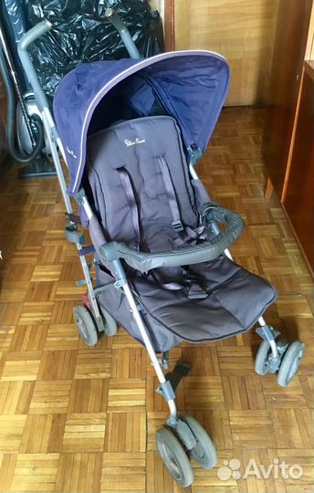 Коляска Silver Cross Reflex vintage blue