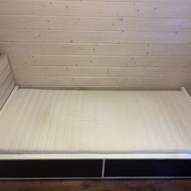 Кровать Flaxa IKEA 90x200 + матрас