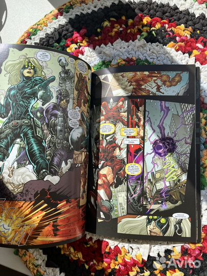 Комиксы marvel дэдпул громовержцы dc супермен