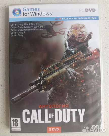 Игры DVD Mass Effect 3, Call of Duty, Ведьмак