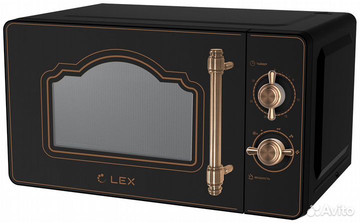 Новая печь - свч LEX fsmo M.02 BL vintage