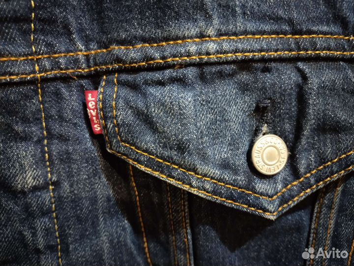 Джинсовка Levis Sherpa Trucker Jacket XL