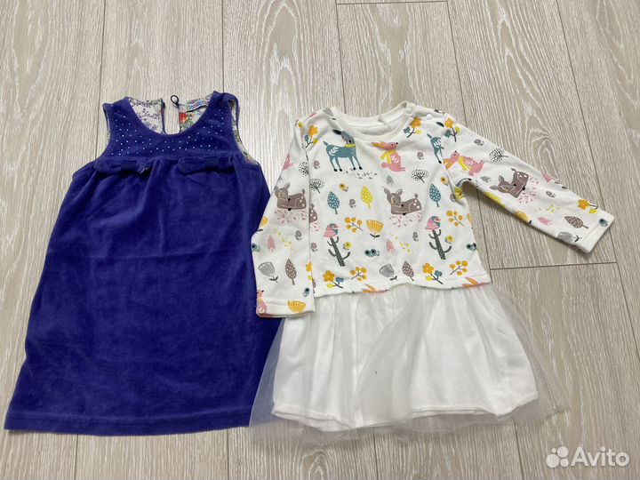 Вещи пакетом на девочку 92-98