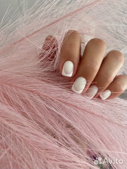 Маникюр с покрытием