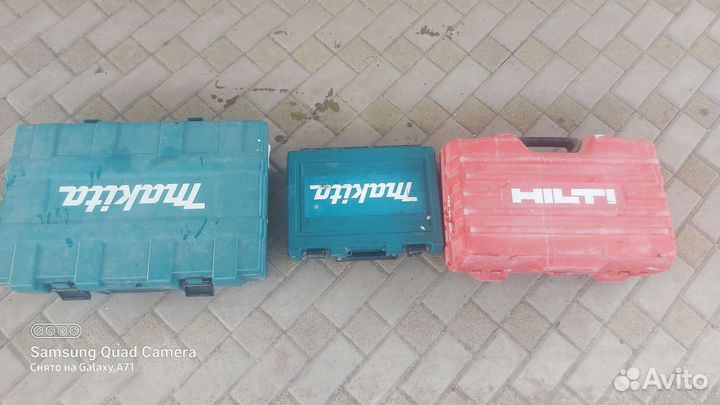 Кейс новый для отбойного молотка makita