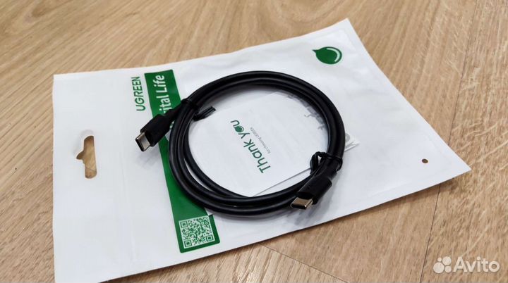 Кабель usb type-c - type-c Новый