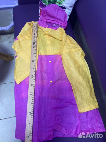 Дождевик для девочки новый