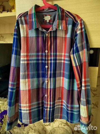 Рубашка на мальчика в клетку Pepe jeans