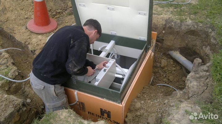 Автономная канализация под ключ. В любой грунт