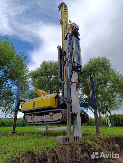 Сваи жб / Фундамент на забивных сваях