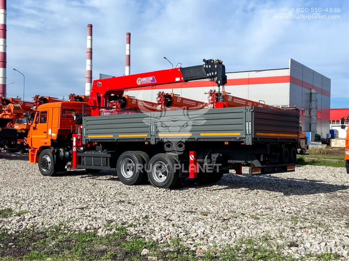 КамАЗ 65115 с КМУ, 2022