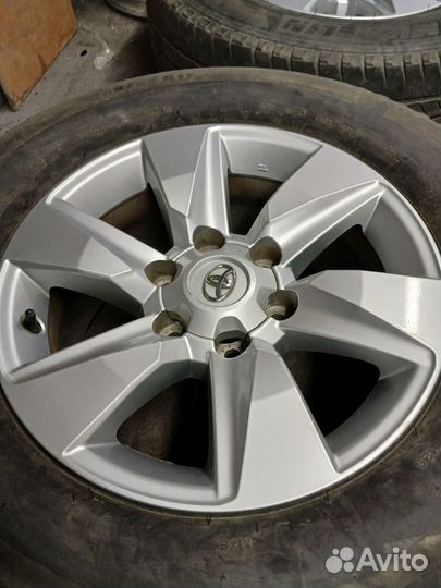 Оригинальные литые диски toyota R17-6139,7