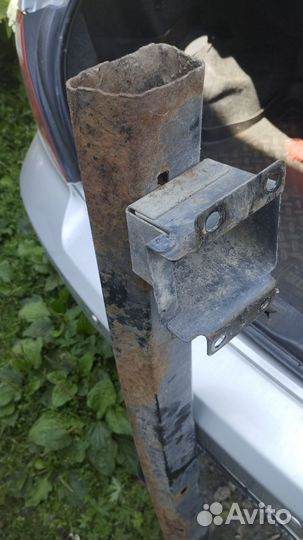 Усилитель заднего бампера nissan almera classic