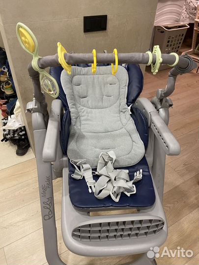 Стульчик для кормления chicco polly magic relax