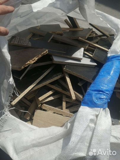 На дрова. Отходы производства лдсп срезка