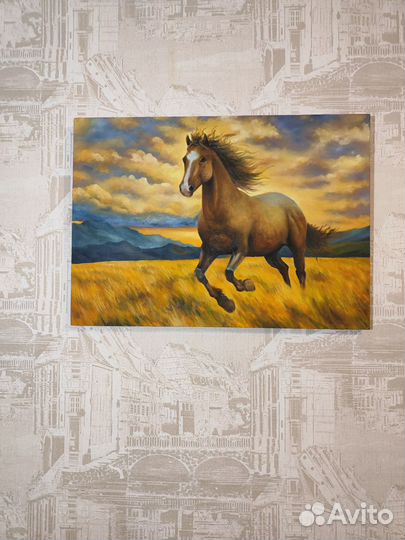 Картина маслом живопись на холсте