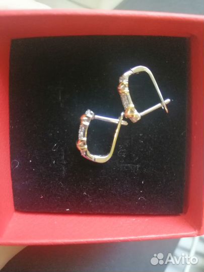 Серьги серебро 925