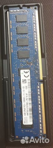 Hynix 4 Гб udimm DDR3 1600 мгц
