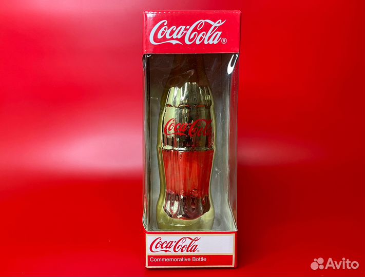 Коллекционная Золотая бутылочка Кока-Кола