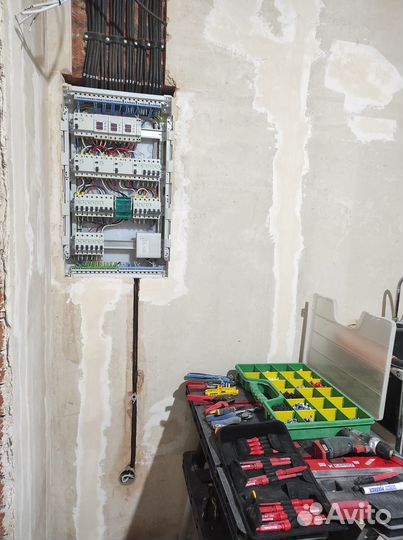 Штробление без пыли/Перенос розеток /Электрика