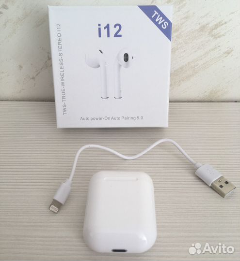 Беспроводные наушники i12 tws