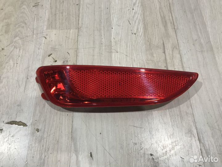 Катафот Отражатель заднего бампера Hyundai solaris