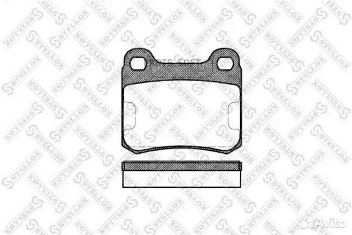 Stellox 168000SX 168 000-SX 157 00FDB328 колодки д