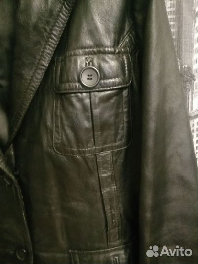 Куртка кожаная женская 48 50