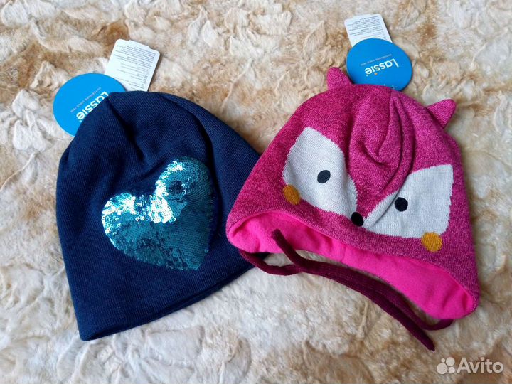 Новые шапки Lassie 46-48р-р