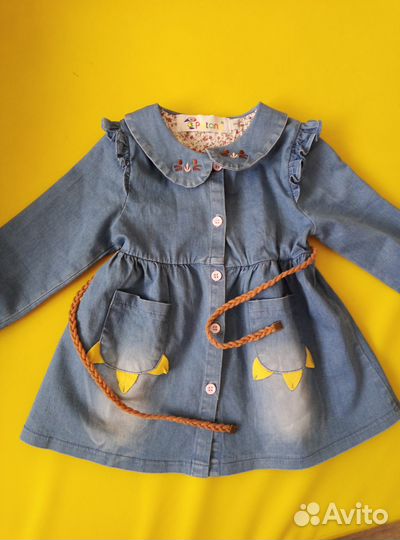 Платье для девочки 74 размер