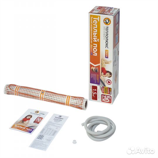 Нагревательный мат для теплого пола Теплолюкс Trop