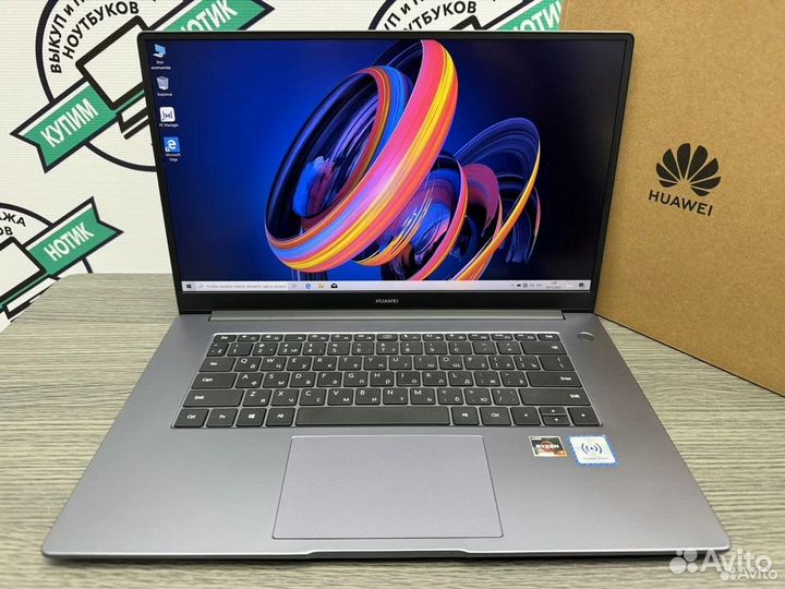 Топ Huawei MateBook Ryzen 7-3700 8Gb SSD 512Gb