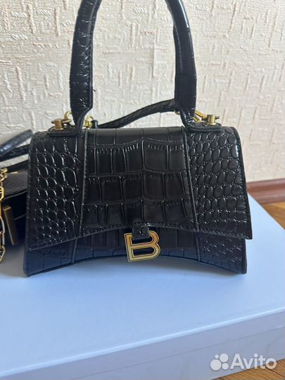 Сумка клатч balenciaga черная