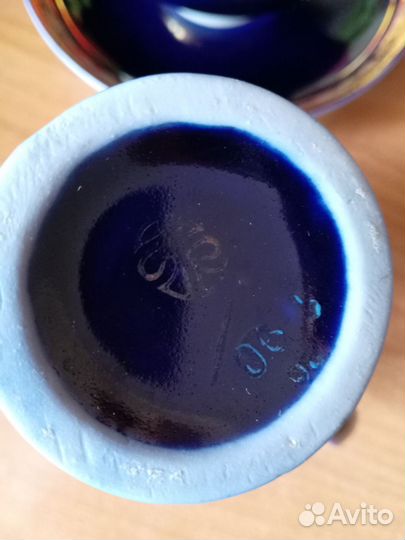 Кобальтовая посуда СССР