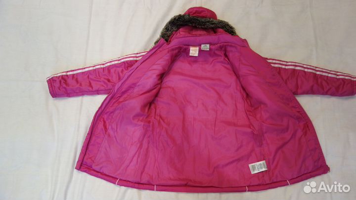 Куртка зимняя Adidas, 2шт. 116 и 140