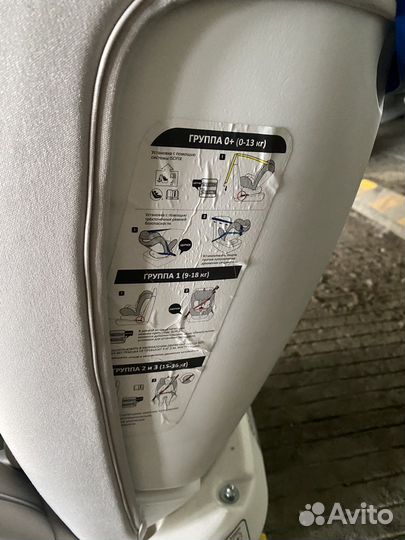 Детское автокресло happy baby spector группа 0+