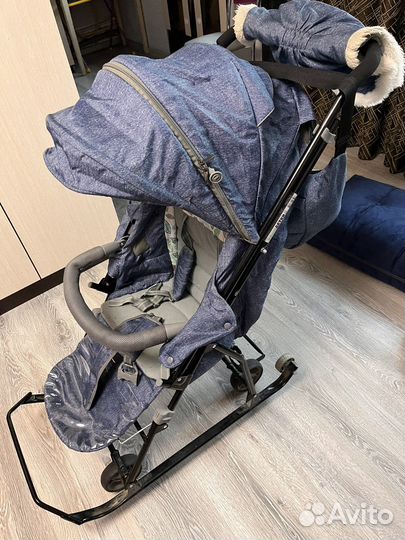 Коляска санки