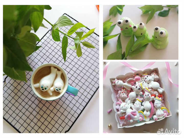 Фигурное маршмеллоу ручной работы/Подарок детям