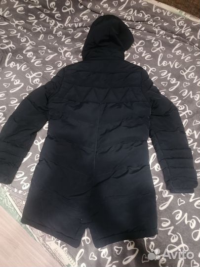 Пуховик зимний на подростка