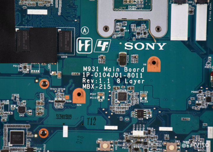 Материнская плата новая MBX-215 M931