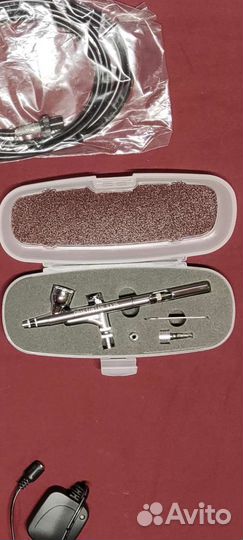 Sparmax: Аэрограф + Компрессор с аккумулятором