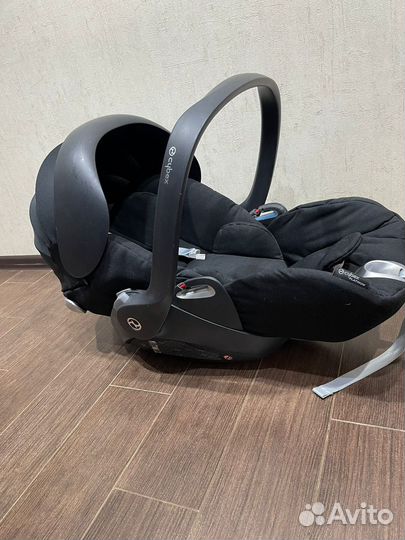 Автолюлька cybex cloud q черная